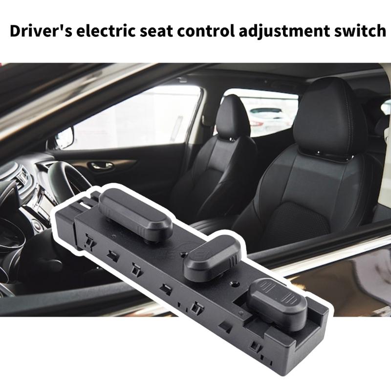 Automotive Seat Adjustment Mechanism Replace 9L3T-14B709-FAW ABS Switches Assembly Direct Replacement Seat Switches for Car 