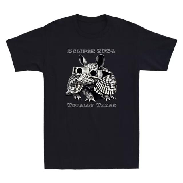 

Eclipse 2024 Totally Texas Funny Animal with Glasses Graphic Retro Men#039;s TShirt Unisex T-Shirt XXXXL