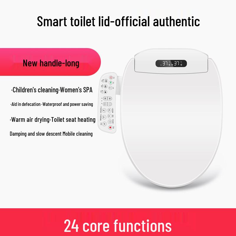 

Універсальна розумна кришка для унітазу: Автоматичне, Миттєве Електричне Нагрівання та Сушіння (Тайвань/Стандарт США 110 В)