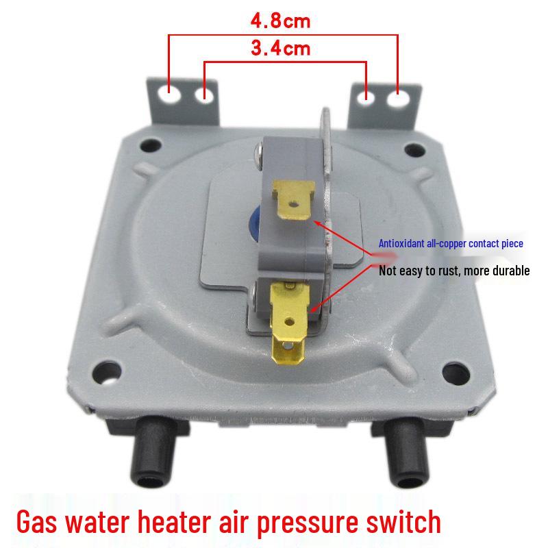 Universal Gas Water Heater Wind Pressure Switch Repair Kit - Fixes E2 Fault, Wall-Mountable, Free Shipping