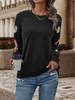 2026 New Fashion Womens Feather Print Sweatshirt Crew Neck Long Sleeve Casual Loose Pullover Autumn Winter Warm Top Woman Hoodie