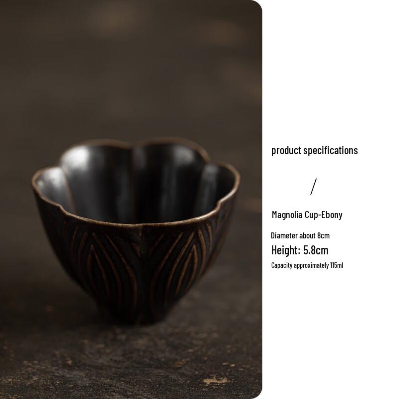 Changbaosen Ceramic Petal Tea Cup