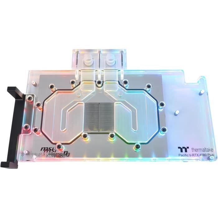 Pacific V-RTX 4080/4090 Plus MSI GAMING TRIO &amp; SUPRIM Bloc d'eau pour GPU