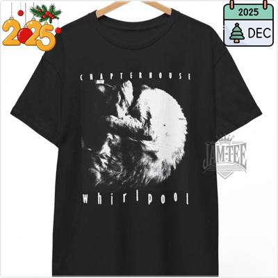 Chapterhouse Whirlpool gömlek, müzik grubu Unisex Tişört