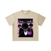 260 GSM Double Yarn 32 Count 100% Cotton Solo Leveling V11 Print Unisex Heavy Cotton T Shirt