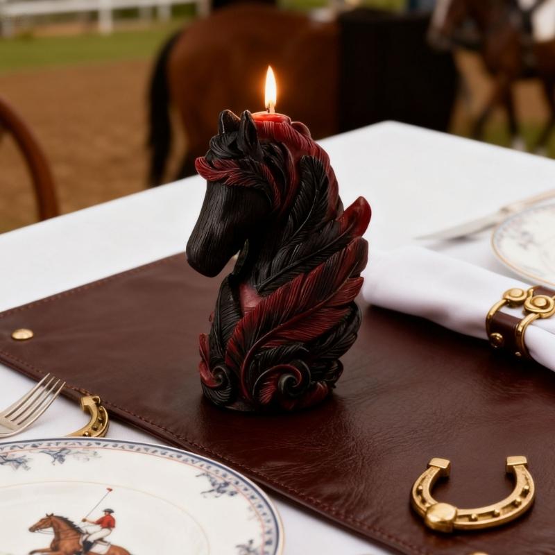 Horse Head Silicone Molds Food Grade Silicone Heat Resistant Multipurpose Silicone Mould for Epoxy Resin Candle Soap