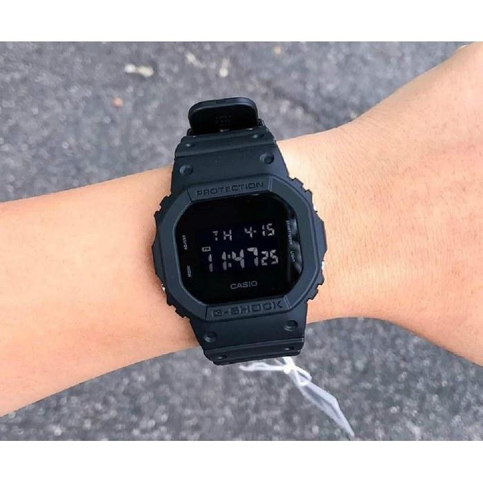 Casio G-Shock Solid Colors Unisex Watch DW-5600BB-1 Black