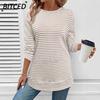 Women's Fashion Casual  Long Sleeve O-Neck Blouses & Shirts