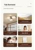 Pre-owned Retro Crystal Ceiling Light for Living Room, Dining, Study, or Bedroom