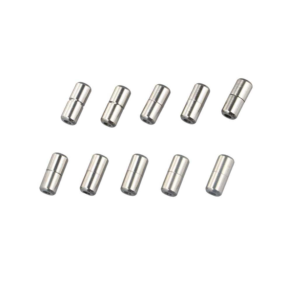 

10Pcs Child Lazy Shoelace Shoelaces Tieless Shoelace Accessories Capsule Shoelace Buckles Elastic Laces Clasps Shoelaces No Tie срібний