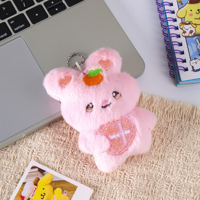Cute Plush Cat Doll Pendant Girl Backpack Doll Pendant Couple Bag Keychain Decorative Gift