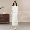 New Autumn French Temperament Lace Hook-up Daughter Dress