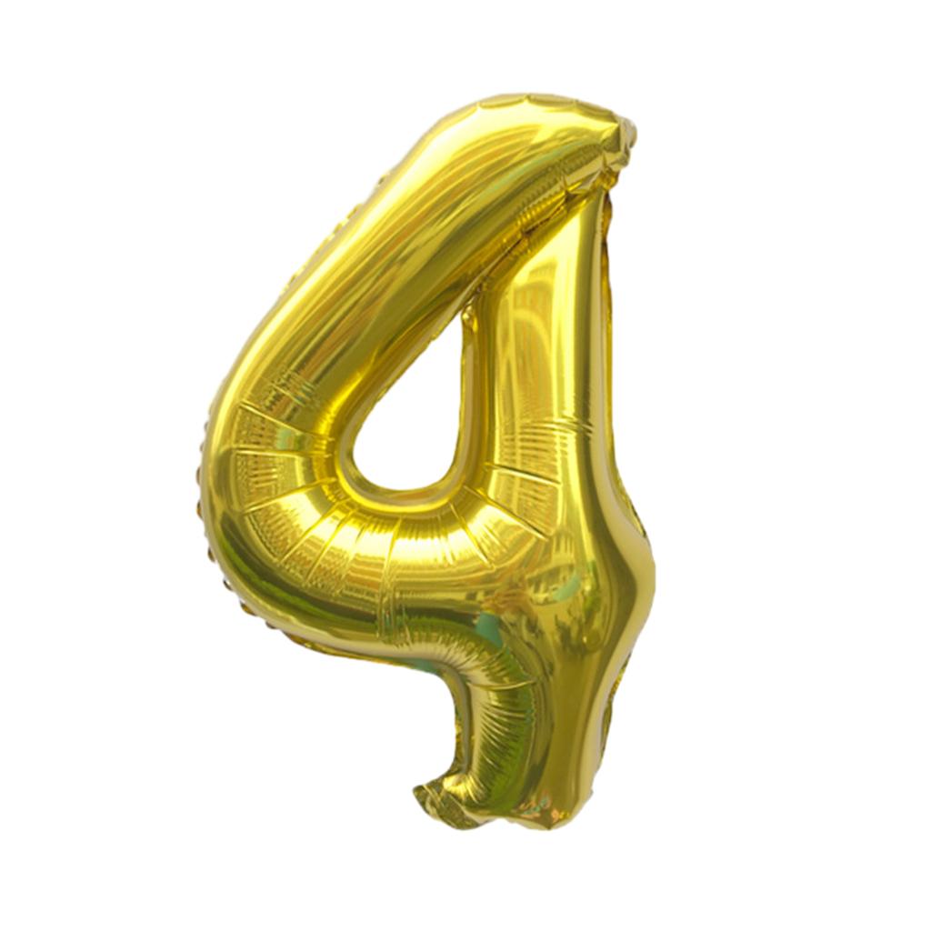 1 stücke Set 16 Zoll Gold Aluminium Folie Mylar Ballon Für Geburtstag Party Helle Luftballons Folie Party Ballon Folie Ballon