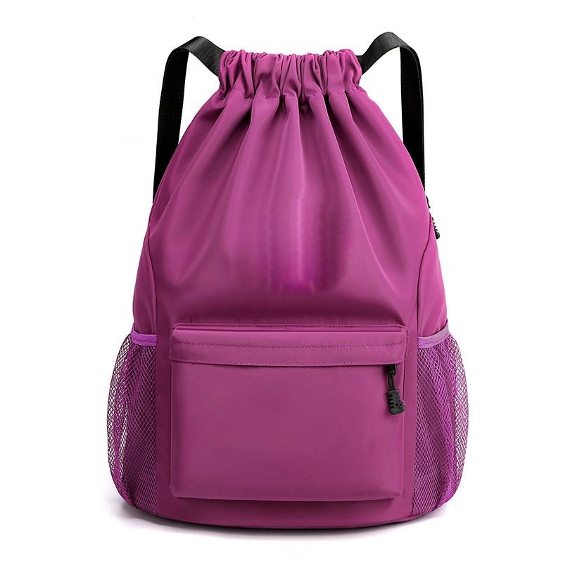Drawstring Backpack Shoe Changing Backpack Waterproof and Lightweight  Woman Light