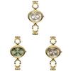 Gadi Vintage Oval Womens Watch With Quartz Movement Waterproof Jewelry Clasp For Elegant Ladies