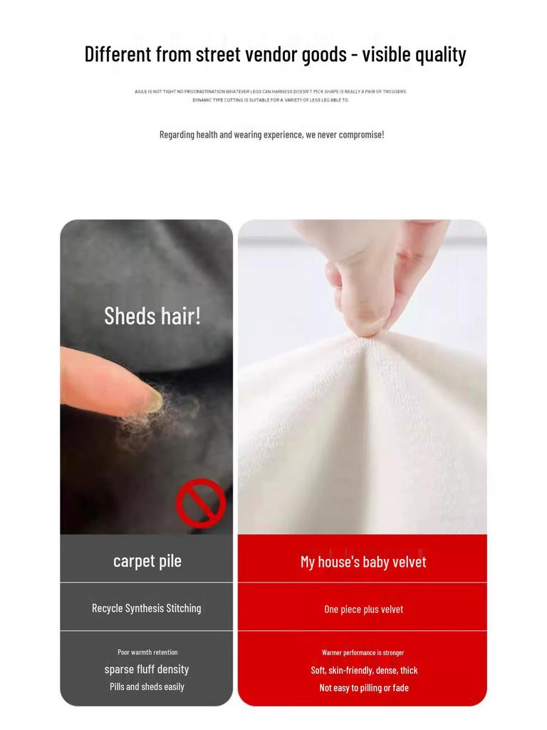 Spodnie dzianinowe z aksamitu w tęczowe paski z wysokim stanem i prostymi nogawkami dla kobiet niskiego wzrostu - 145XS Kolekcja Jesień/Zima