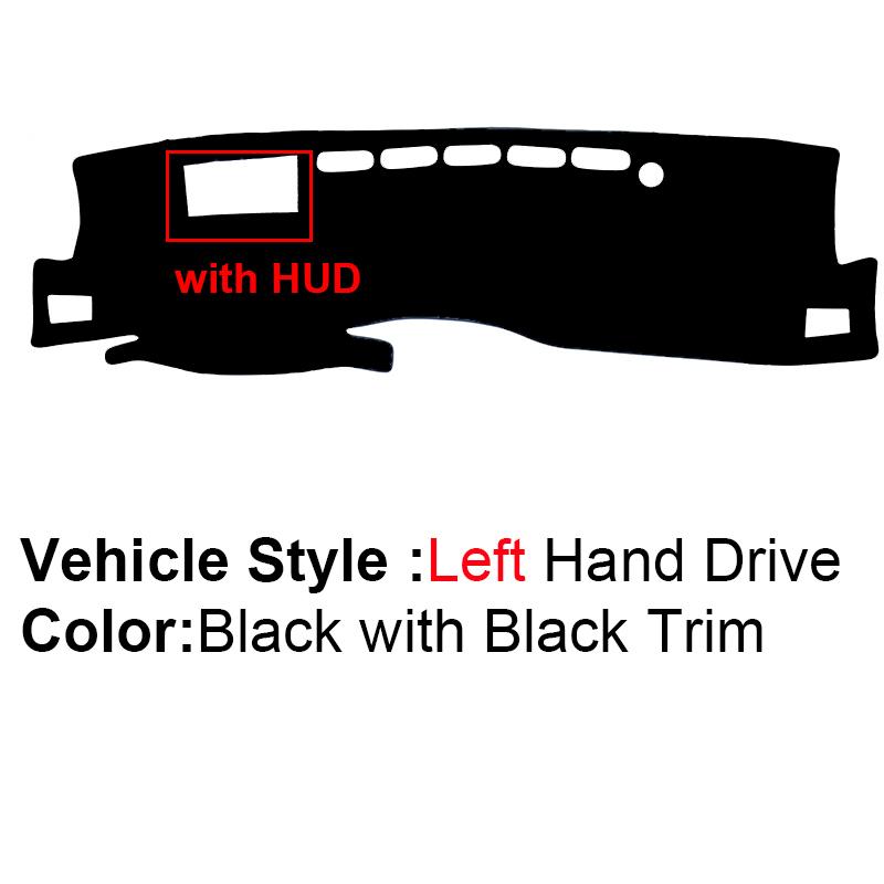 2 Layer Car Dashboard Cover Carpet For Toyota Avalon    LHD RHD Rug Pad Carpet Dashmat Sun Shade Car Decoration