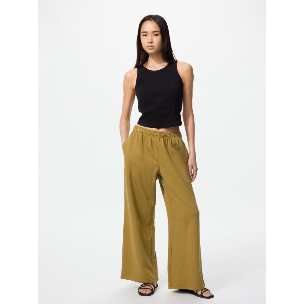 

Uniqlo Япония Толстовка Широкие Штаны 33 KHAKI/XS