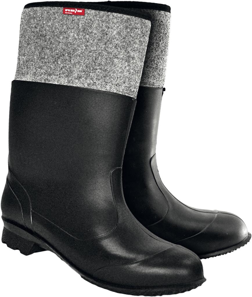 Rubber Work Footwear with Rubber Felt BF-PCV Size 42
