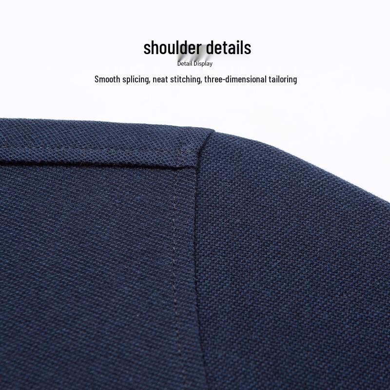 Hodo Men's Long-Sleeve Cotton Polo Shirt