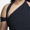 Nike X Jacquemus SS24 Solid Color Casual Stretch Layered Cami Dress Women Dress Dark-Blue Black FJ3141-475