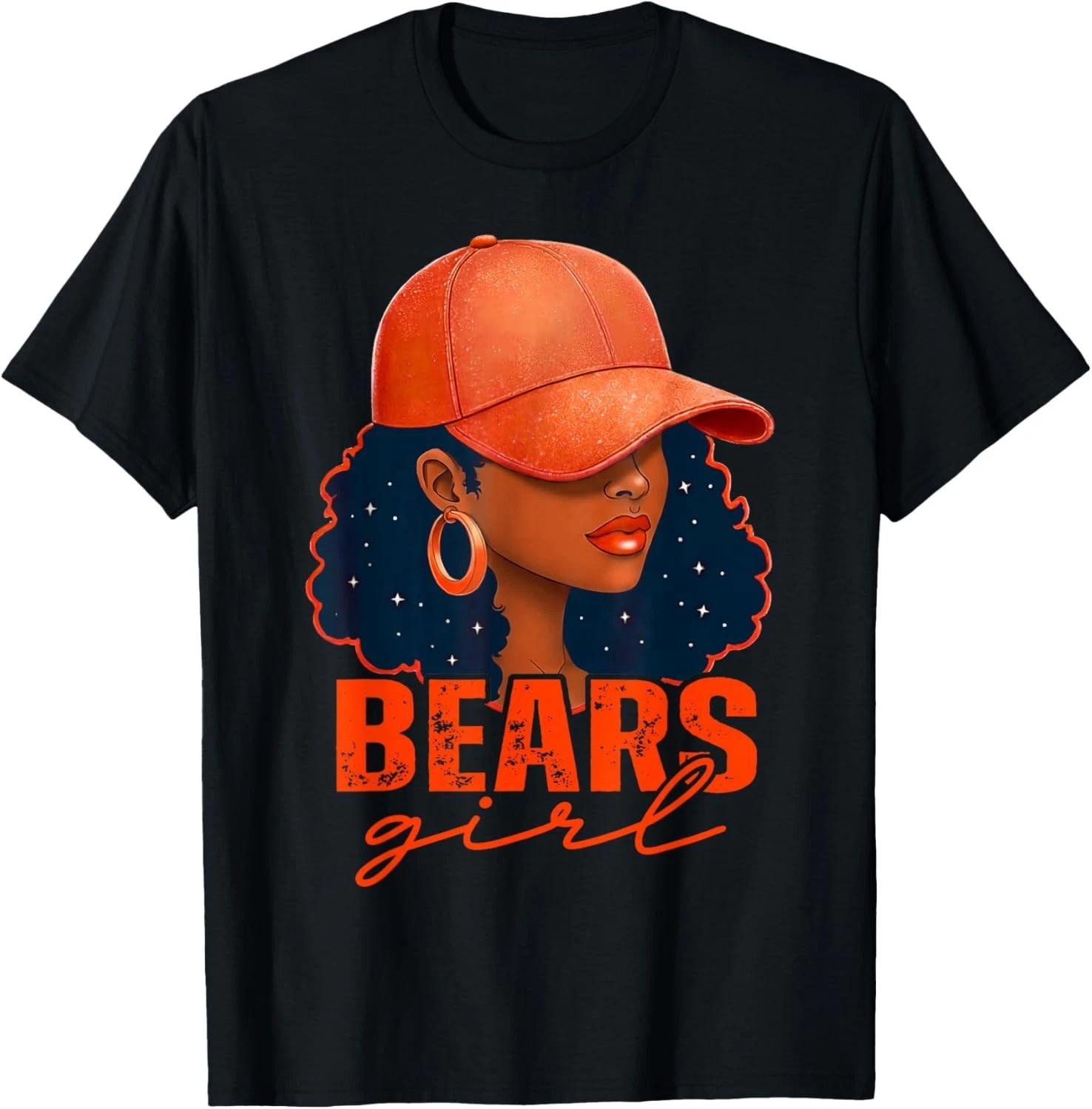 

Vintage Bear Girl Black Women Sports Lover T-Shirt unisex T-Shirt M