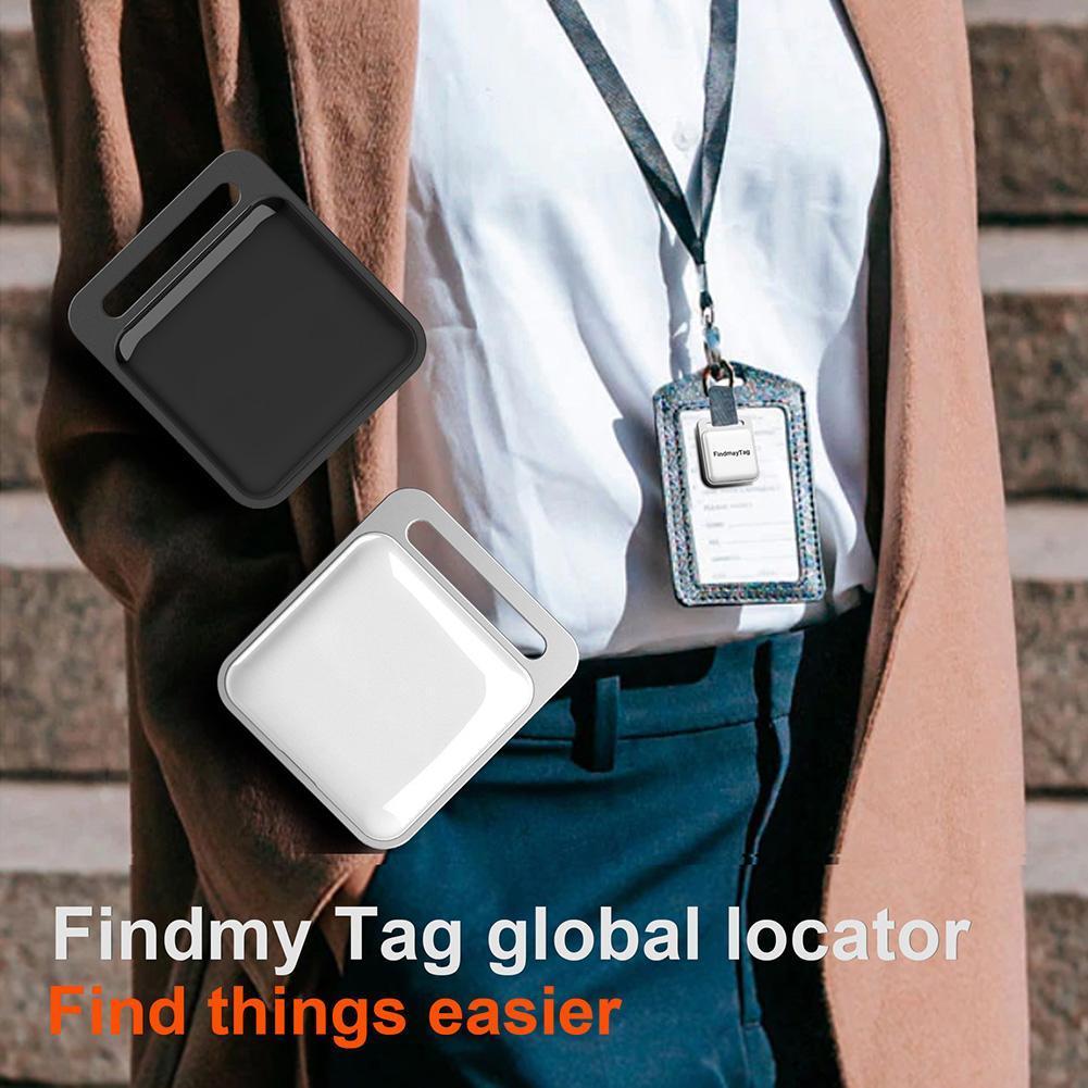 Mini GPS Locator Anti Lost Alarm Wallet Keychain Smart Tag Work with Apple Find My APP Bluetooth Keychain Pets Wireless Tracker