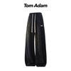 TOM ADAM Tie-Dye Corduroy Straight Leg Track Pants