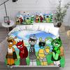 New 3d Print Game Sprunki Bedding Sets Bed Cover Comforter Duvet Cover Pillow Case 2-3 Pieces Sets Kids Adult Bedroom Decoration