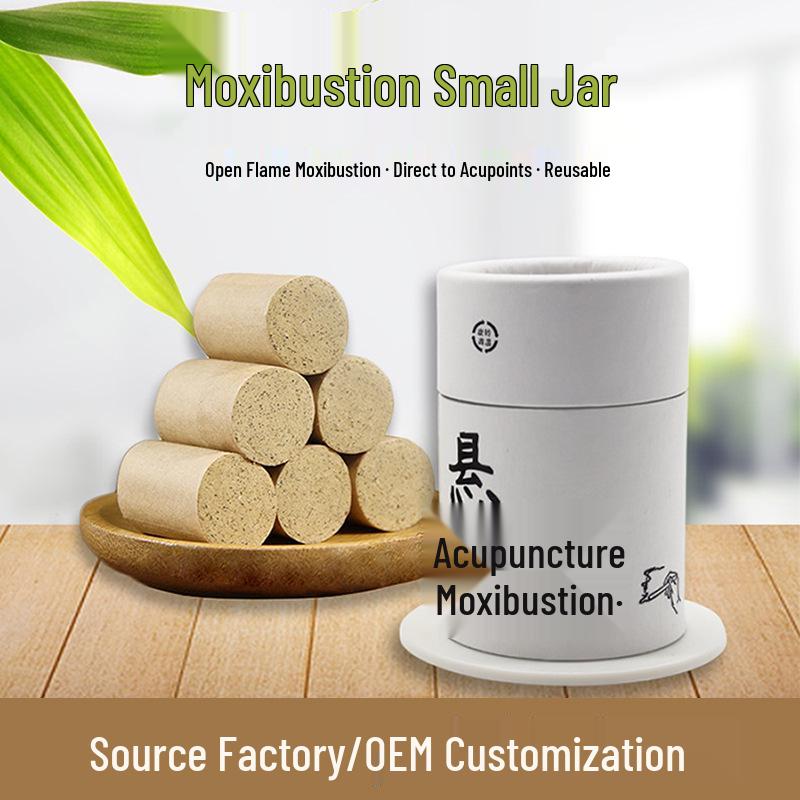 Portable Moxibustion Device with Temperature Control for Physiotherapy - Compatible with Small Moxa Sticks. 1 Hanging Moxa Tube