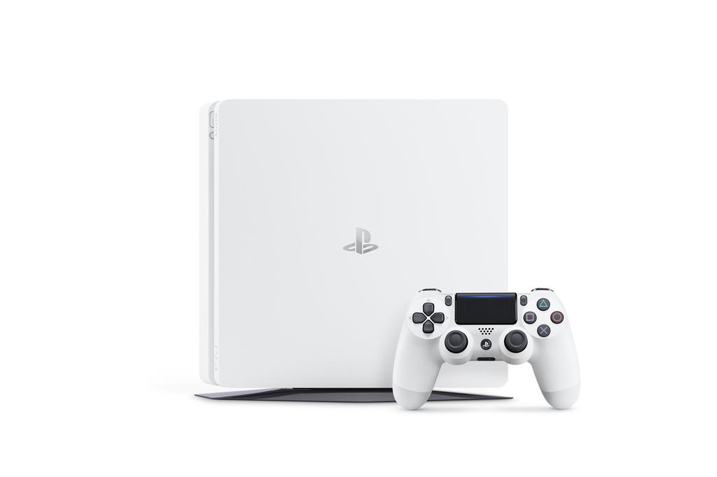 PlayStation 4 Glacier White 500GB by [Refurbished] (CUH-2100AB02) [Discontinued Manufacturer] (Refurbished)