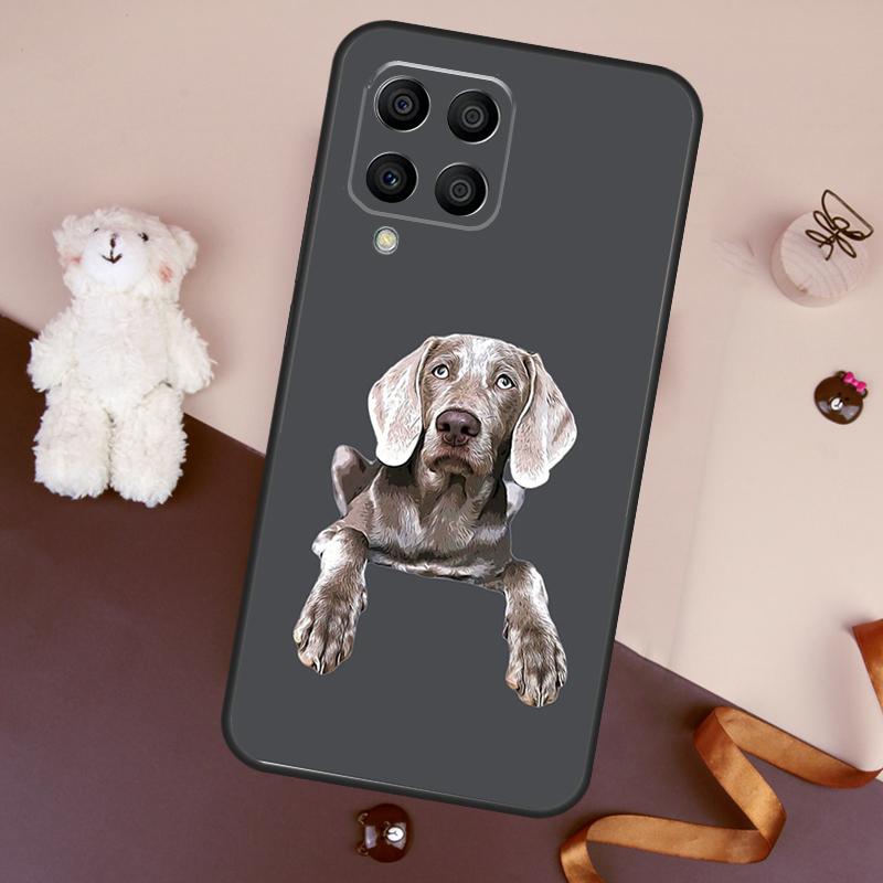 Weimaraner Dog Case For Samsung Galaxy M13 M54 M34 M14 M56 M36 M16 M31 M11 M53 M12 M32 M52 M35 M55 M15 M06