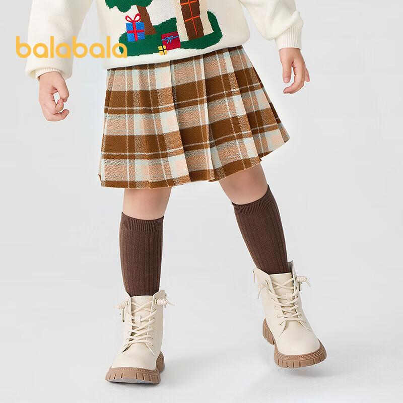 

Balabala Girls Fashion Pleated Short Skirt 165