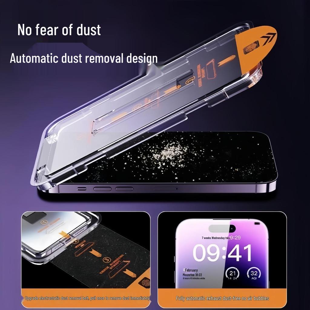 Prywatność i Ochronne Szkło Hartowane dla Apple iPhone'ów: 12, 13, 14 Pro, 15, 16 Pro Max, 17/XR - Pełne pokrycie ekranu