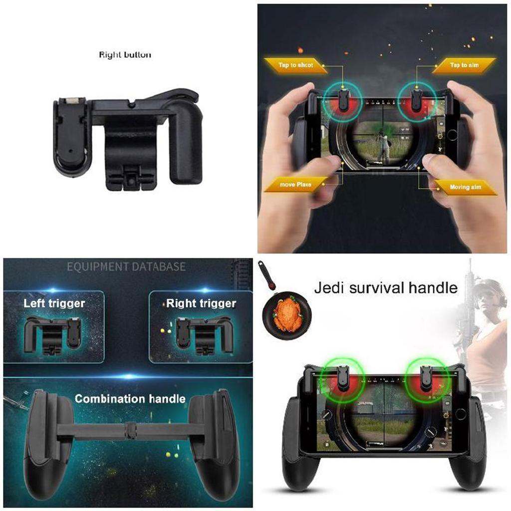 Gamepad Trigger Fire Button Mobile Joystick Trigger Easy Operation for iPhone for Android Game