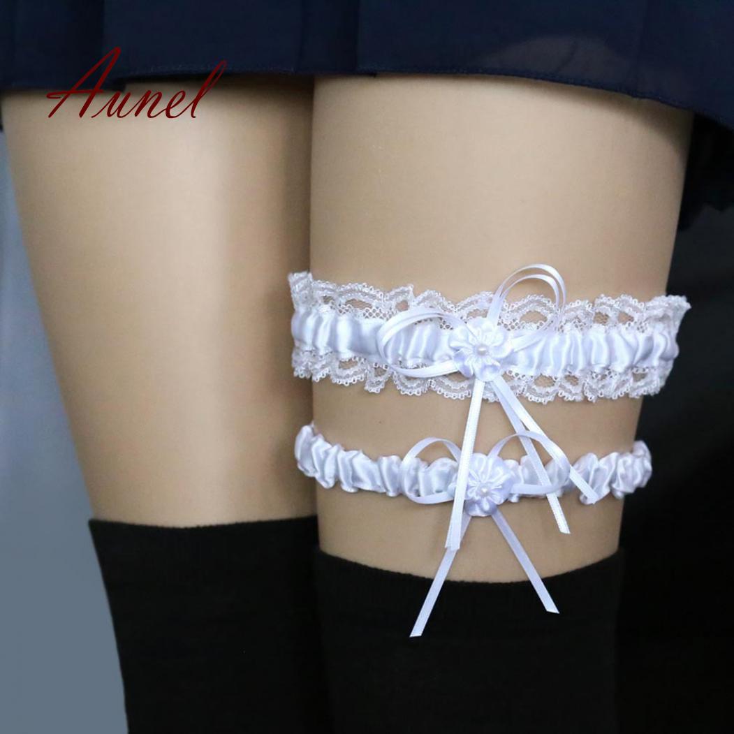 

Набор подвязок для женщин. 2 шт белый