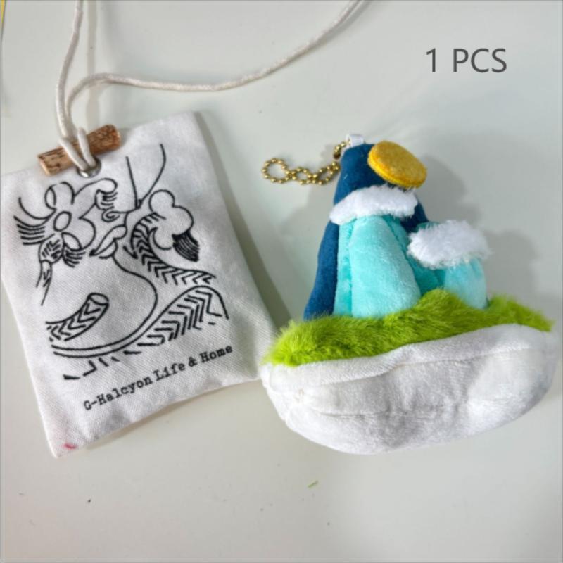 

1/2Pcs Cute Funny Bonsai Mountain Plush Toys Stuffed Dolls Keychain Pendant Backpack Decoration Bag Hang Ornaments Gifts Ragdoll 1 PCS