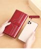 Women's Large Capacity Soft Leather Wallet with Multi-Card Holder