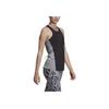 Adidas Color Block Breathable Mesh Casual Sports Vest Women Vests Black EA2190