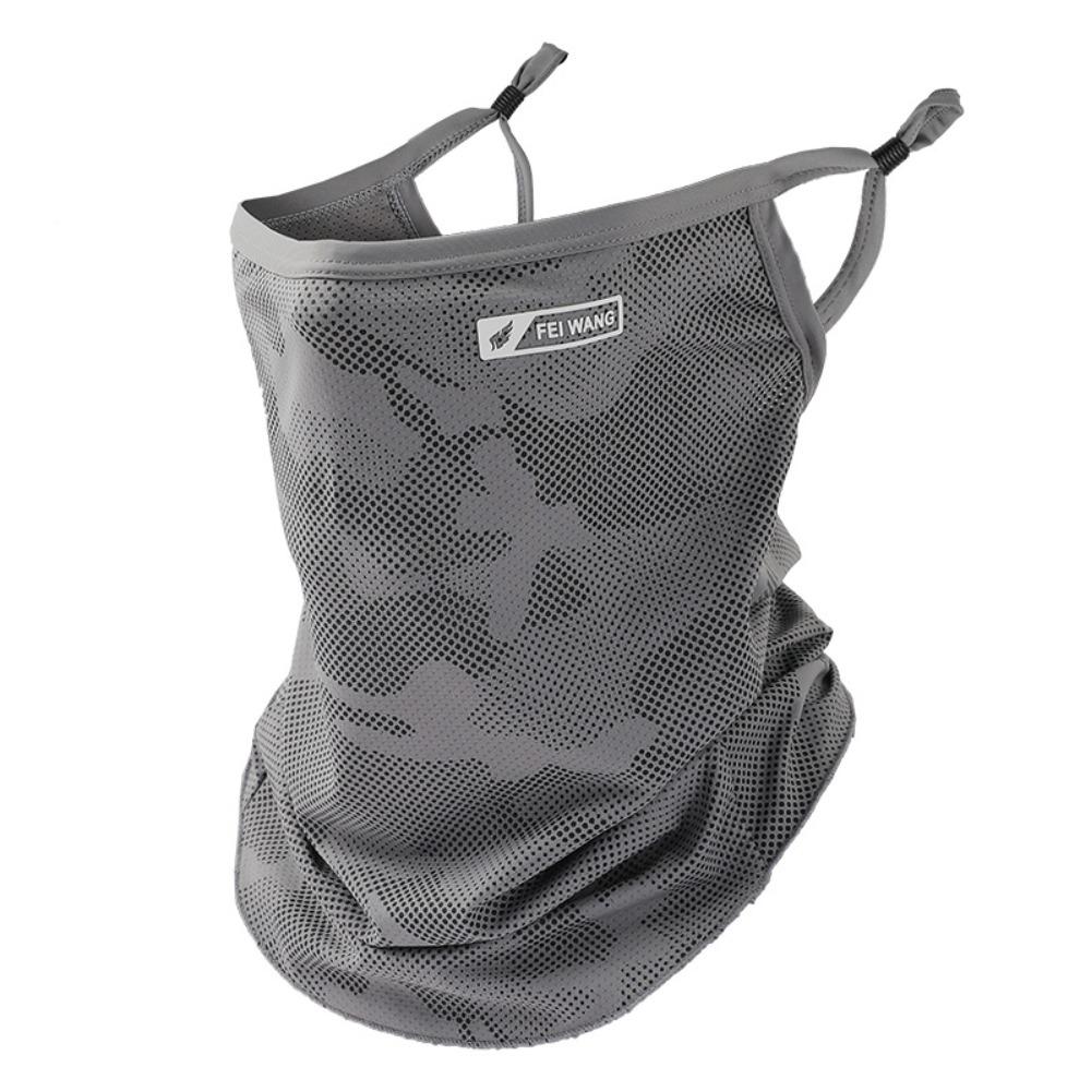 

Sunproof Sunscreen Sleeve Sun/UV Protection Long Neck Covers New Full Head Mask Summer Dark grey Masks