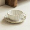 High-End Exquisite Coffee Cup, High-Value Cup And Saucer Set, Ceramic Mug, Latte Cup, High-End Afternoon Teacup.
