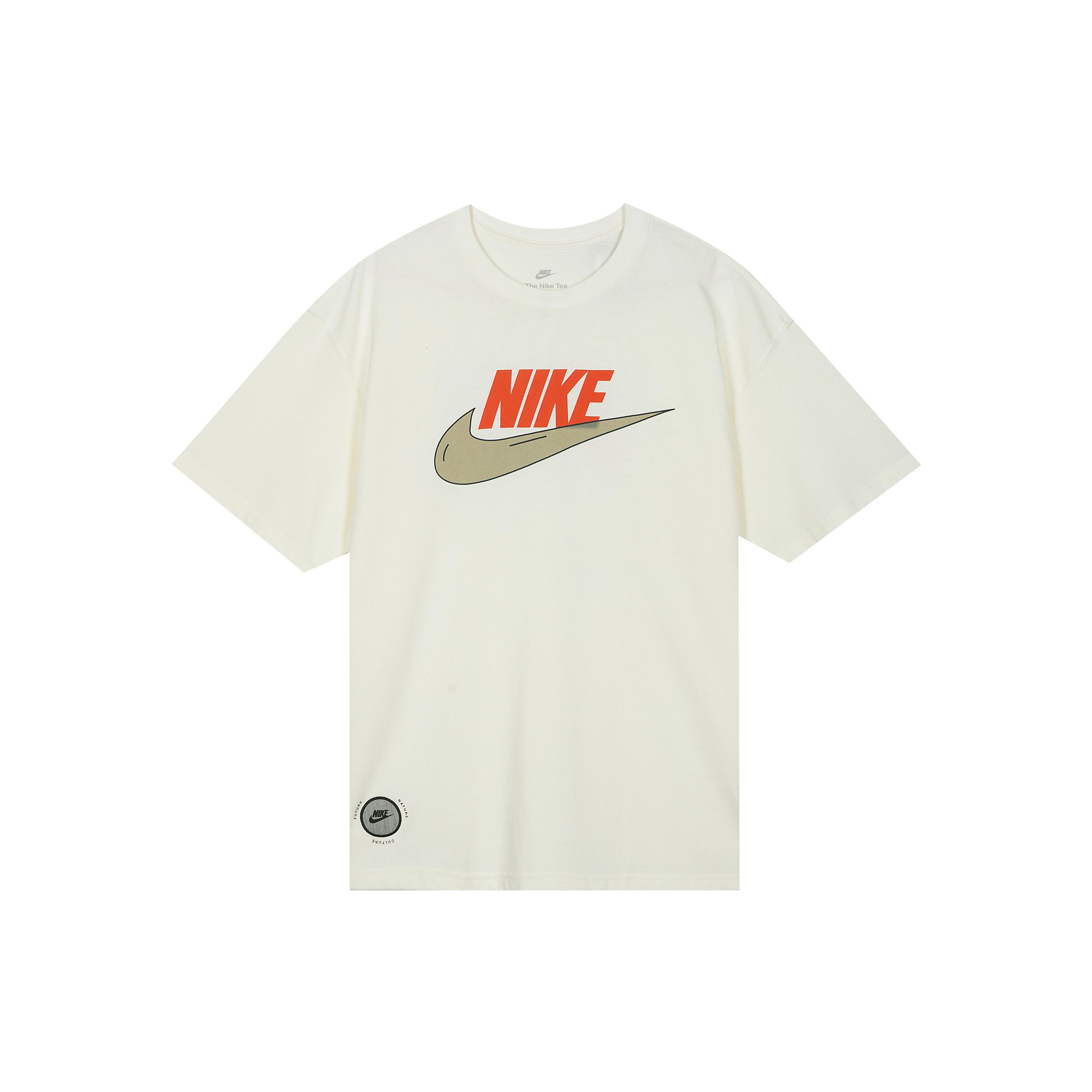 Мужская футболка Nike с заниженной линией плеча Белая DV5622-902 XL