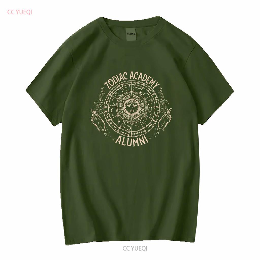 Zodiac Academy Alumni Licensed Distressed T Shirt Merch Vega Twins Signs Star Constellations Long or Short Sleeves Vintage