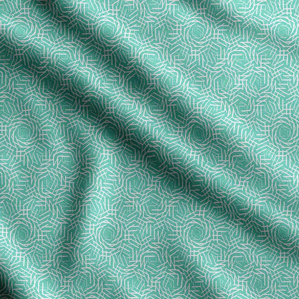 Soimoi Geometrical Print,  Cotton Cambric, Quilting Fabric Sold by The Yard 42 Inch Wide, Medium Weight Cotton Fabric,