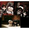 Used 20cm Plush Clothes Sister Nun Skirt Hat Pannier White