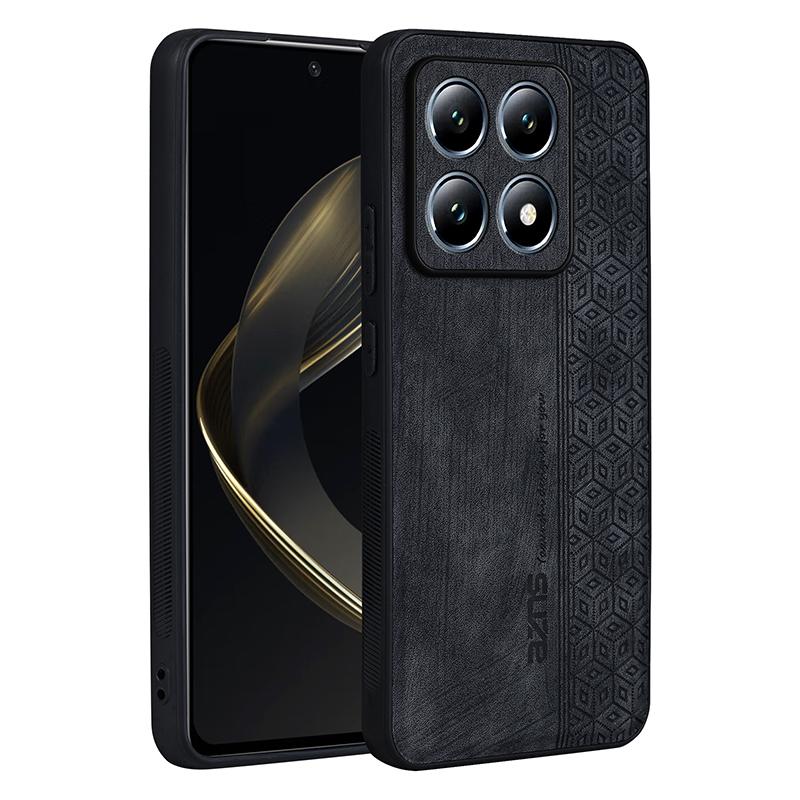 For Xiaomi 14T 5G Back Cover Skin Feel Shockproof Leather Phone Case Bumper For Xiaomi 14T Coque Capa