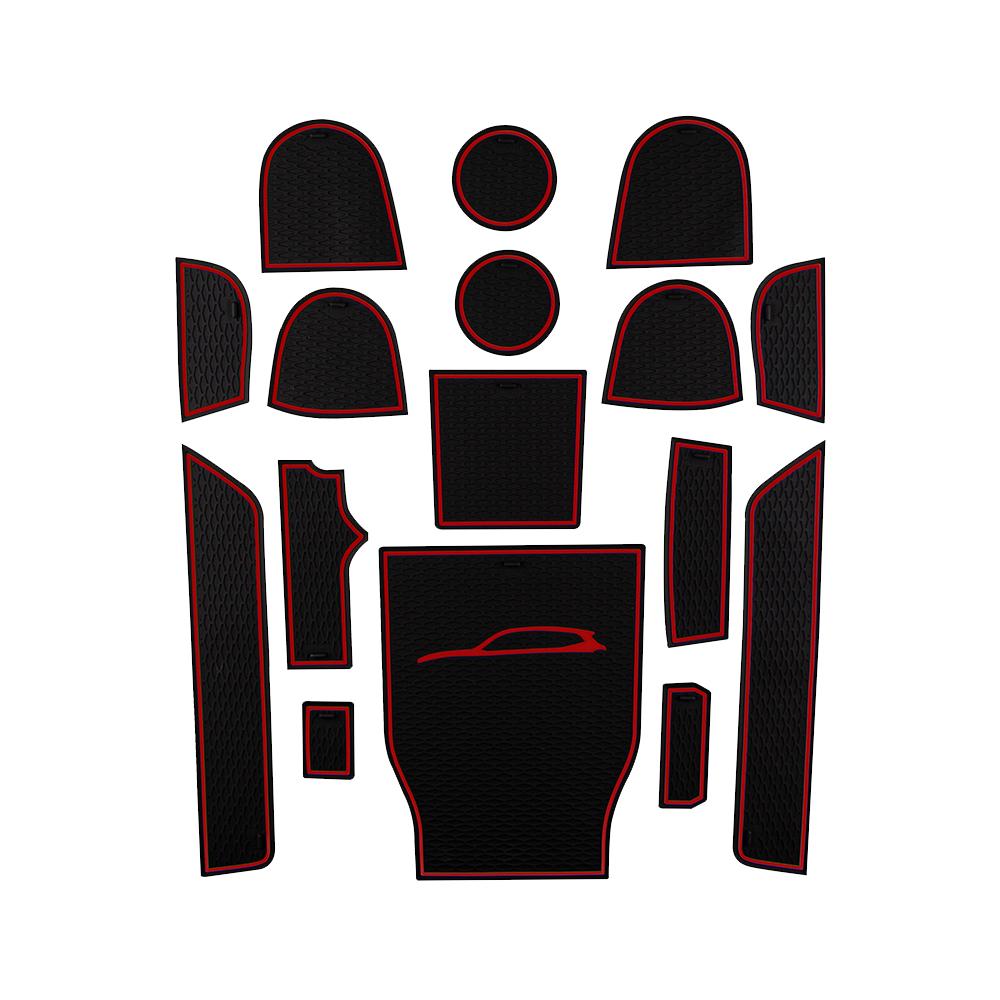 For BMW X3 G01 2018 - 2025 Car Door Groove Mats Rubber Doors Groove Mats Interior Accessories Parts