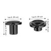 2Sets With Screw String Tree Retainer Silver Black Golden Guitar Accessory Part  For Electric Guitar