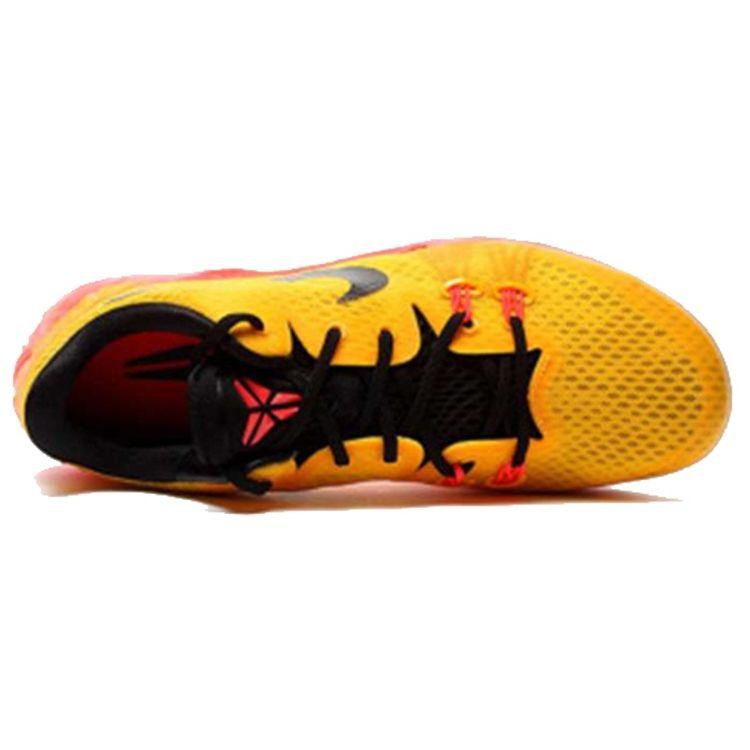 Nike Venomenon Kobe Comfortable Lace-Up Non-Slip Wear-Resistant Low-Top Basketball Shoes Men sneaker Yellow 815757-706