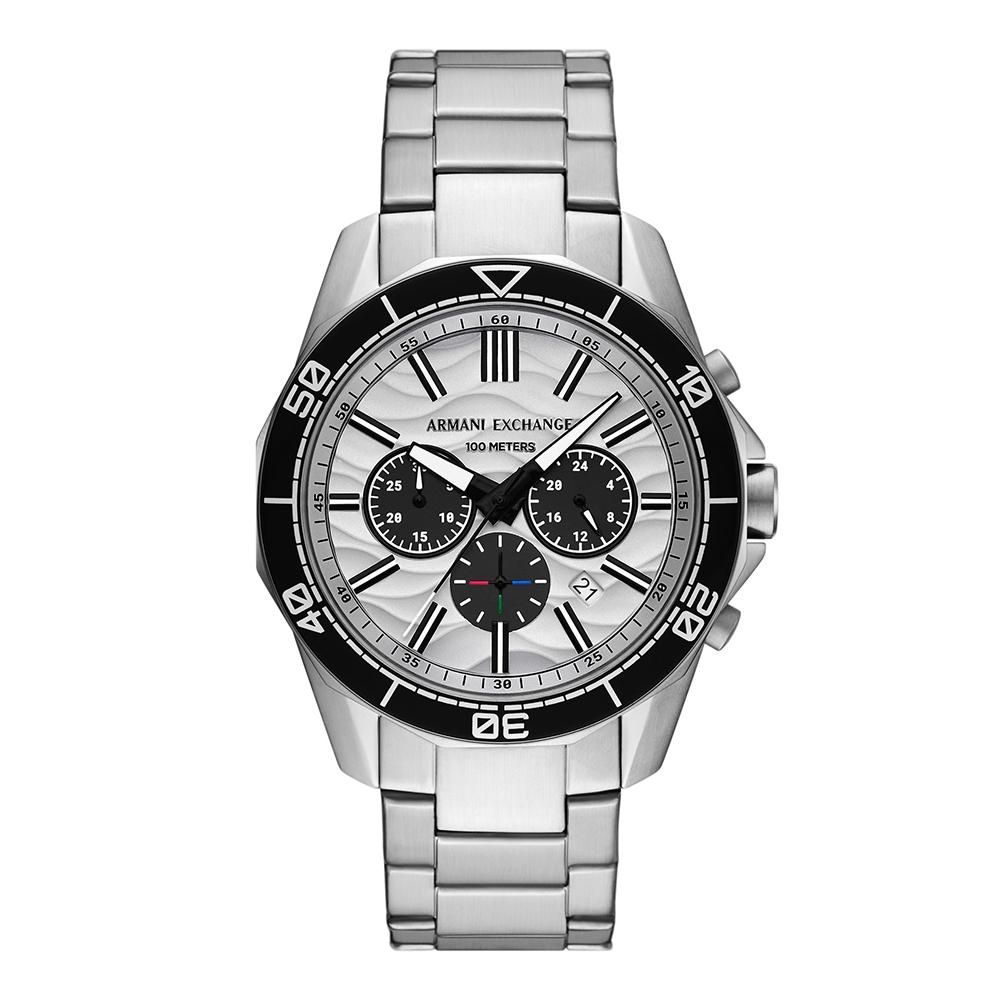 

Armani Exchange Men S Metal Watch Chronograph Ax1969 AX1969
